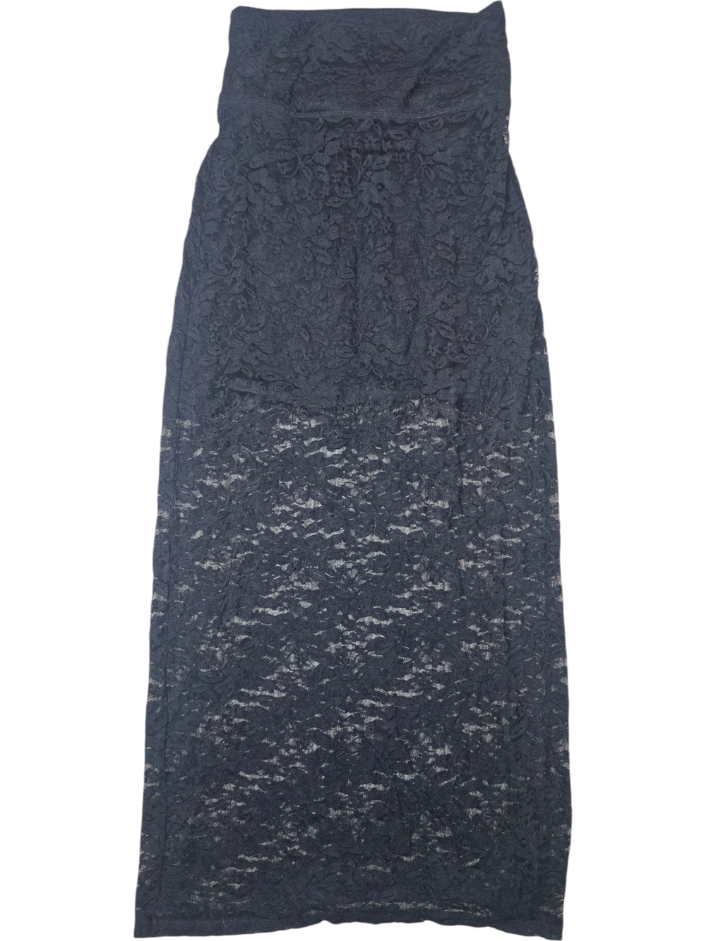 No Boundaries Navy Lace Maxi Skirt